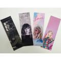 Taylor Swift Black and pink Bookmarks - Pack of 4  - 15 x 5 cm. 