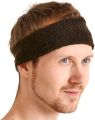 1PC Unisex Cotton Sweatband Moisture Wicking Sports Headbands Terry Cloth Elastic Hair Bands  Sports Accessories. 