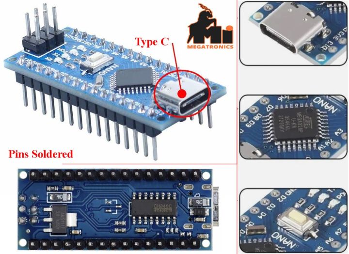 Arduino%20Nano%20V3%20type%20c%20AVR%20Atmel%20ATMEGA328P%20FTDI%20soldered%20project%20development%20board%20-%20Image%202