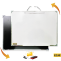 EASE White Board & Black Board ( 2 in 1 ) 12 x 18 inches, with hanging thread.. 
