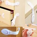 Child Baby Safety Plastic Locks for Drawers, Cabinet And Doors, Refrigerators Child Safety Cabinet Baby Door Lock Drawer Locks Cupboard Proof Fridge. 