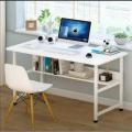 48 inches length Office Table Study Table Desktop Table With Book Shelf Office Desk Book Shelf Laptop Table Computer Table 48. 