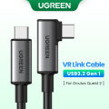 UGREEN USB C Link Cable for Quest 2 Headset VR USB C 3.2 Gen1 High Speed 5Gbps 5m Charging Cable 60W USB C to USB C VR Link Cord. 