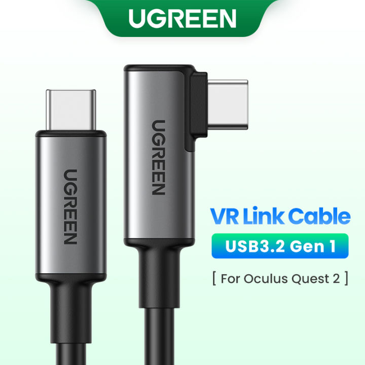 UGREEN USB C Link Cable for Quest 2 Headset VR USB C 3.2 Gen1 High Speed 5Gbps 5m Charging Cable 60W USB C to USB C VR Link Cord