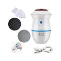 Find Back Callus Remover Built In Vaccum Absorption Electric Foot Grinder With Head Replacement White/Blue. 
