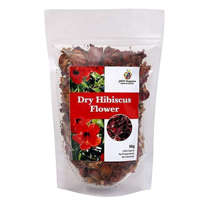 Dry Hibiscus Flower, Rosa, Sinensis, Roselle (100g)