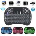 Mini Wireless Keyboard RF500 - Multi Color Backlit. 