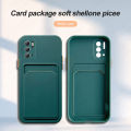 Relaxtoo For Xiaomi Poco M3 Pro 5G Case Wallet Card Slot Soft Silicone Back Cover For PocoM3 Pro Poco M3Pro PocoM3Pro Camera Shockproof Anti-Drop Multi-Color Optional. 