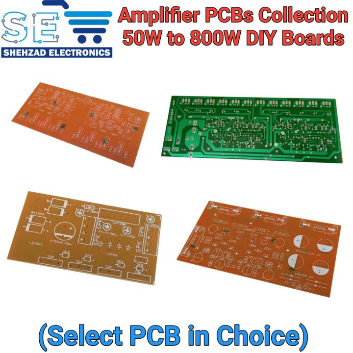 DIY Audio Amplifier Bass Tone Echo Rectifiers Inverter PCBs Bare Board Collection