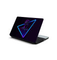 Black Panther Neon Glow Laptop Back Skin Wallpaper Sticker. 