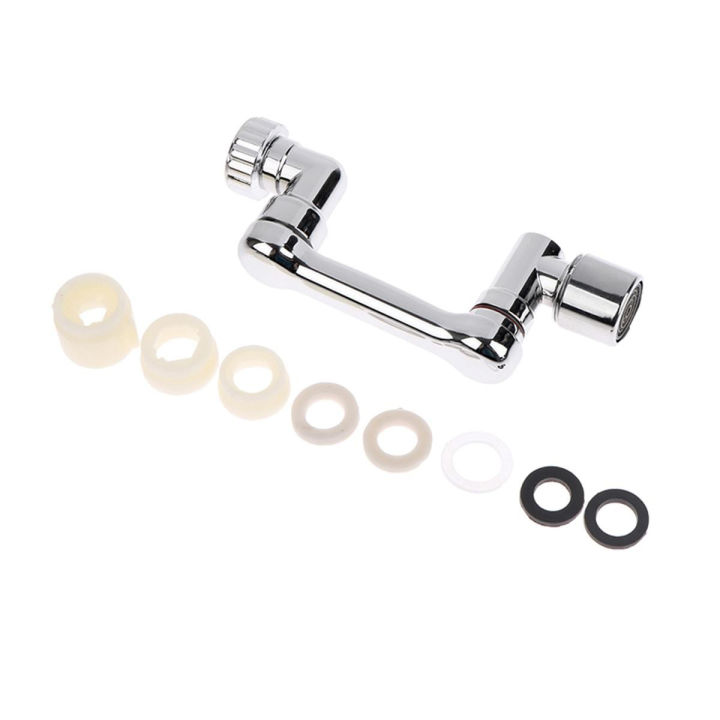1080 Degree Rotating Faucet Universal Kitchen Aerator Swivel Faucet Wide Angle Swivel Splash Filter Faucet Extender for Bathroom MJ