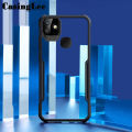 Casinglee for Infinix Smart HD 2021 case Transparent clear Airbag protector Soft Frame Hard Armor Cover Infinix Smart HD 2021 Phone case cover. 