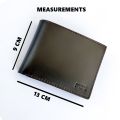 Genuine 100% Cow Leather 16 Card Holder Slim Wallet for Men. 