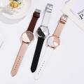 Top Brand Women's Watch Leather Rose Gold Dress Female Clock Luxury Brand Design Women Watches Simple Fashion Ladies Watch. 