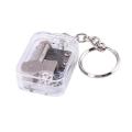 Tones DIY Music Box Movement Keychain Toys Baby Handy Crank Musical Instrument for Baby Birthday Gifts Kids. 