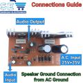 D1047 Audio Mono Transistor Amplifier 70 Watts Circuit Board. 