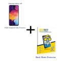 Samsung A10 Polish tempered Glass + Back Matte Protector For Samsung A10. 