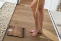 Beurer GS 203 Wood glass bathroom scale. 
