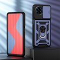 For Tecno Spark 20 Pro+ Case Armor Ring Cover Adsorb Car Holder Shockproof Camera Protection for Tecno Spark 20 Pro Plus Back Cover Phone Cases. 