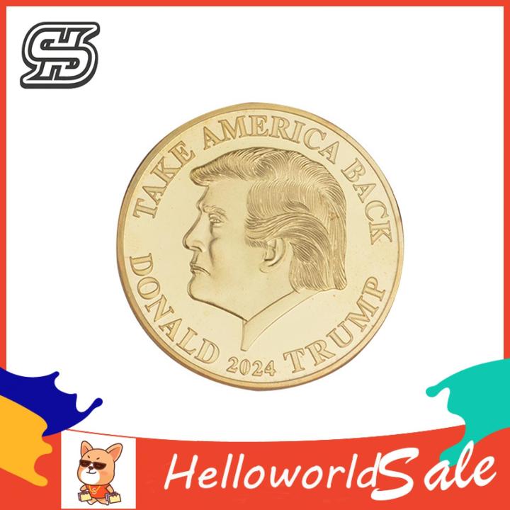 Celebrity Commemorative Medal Double-sided 3d Embossed American President Commemorative Medal Collectible Coin for Festival Gift Us Celebrity Coin