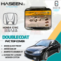 HONDA CIVIC 2004-2008 EAGLE EYE CAR COVER TOP COVER PVC WITH COTTON FABRIC PLASTIC COVER WATER PROOF SCRATCH PROOF LARGE SIZE SMALL SIZE PREMIUM TOP COVER HIGH QUALITY GENIUNE CAR COVER LUXURY CAR COVER SUPER POLYESTER FABRIC PVC RUBBER. 