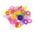 Pack of 10 hair ponies small size(Spiral). 