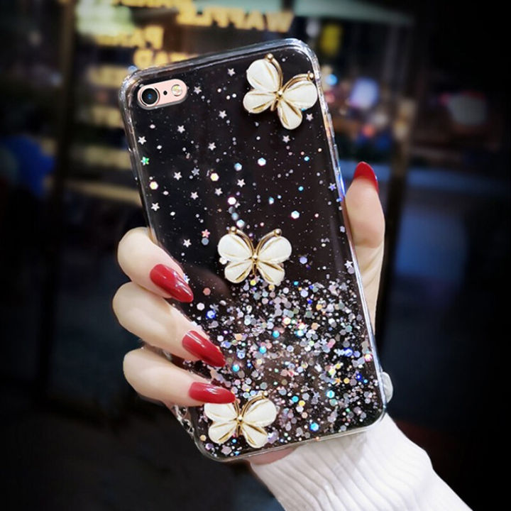 For%20iPhone%206s%20Plus%20/%20iPhone%206%20Plus%20Back%20Cover%20Luxury%203D%20Shiny%20Rhinestone%20Butterfly%20Glitter%20Sequins%20Starry%20Girls%20Cases%20Clear%20Soft%20TPU%20Silicone%20Protective%20Mobile%20Phone%20Case%20-%20Image%203