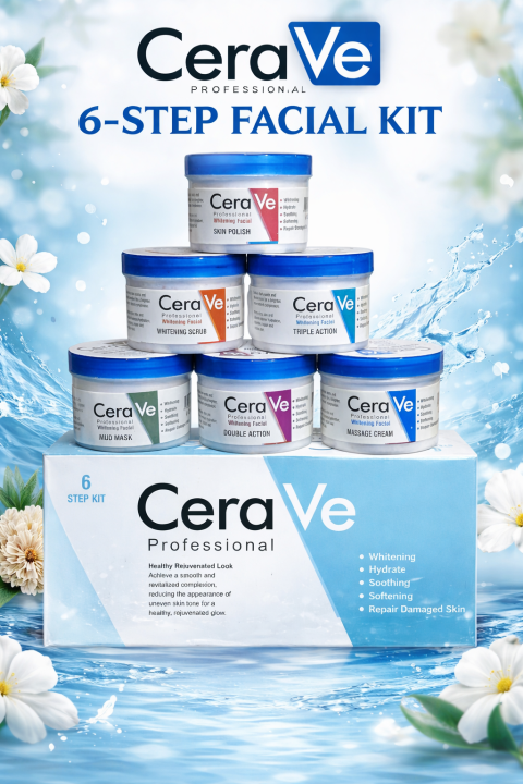 CeraVe Facial Kit – Complete Skincare Set for Brightening, Hydration ...