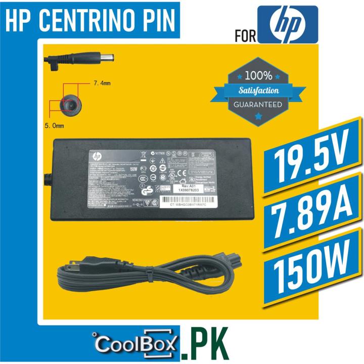 Original 19.5V 7.7A 150W 7.4*5.0mm AC Laptop Adapter Charger For HP Elitebook 8560w 8760w 8300 8200 8000 All In One Pc