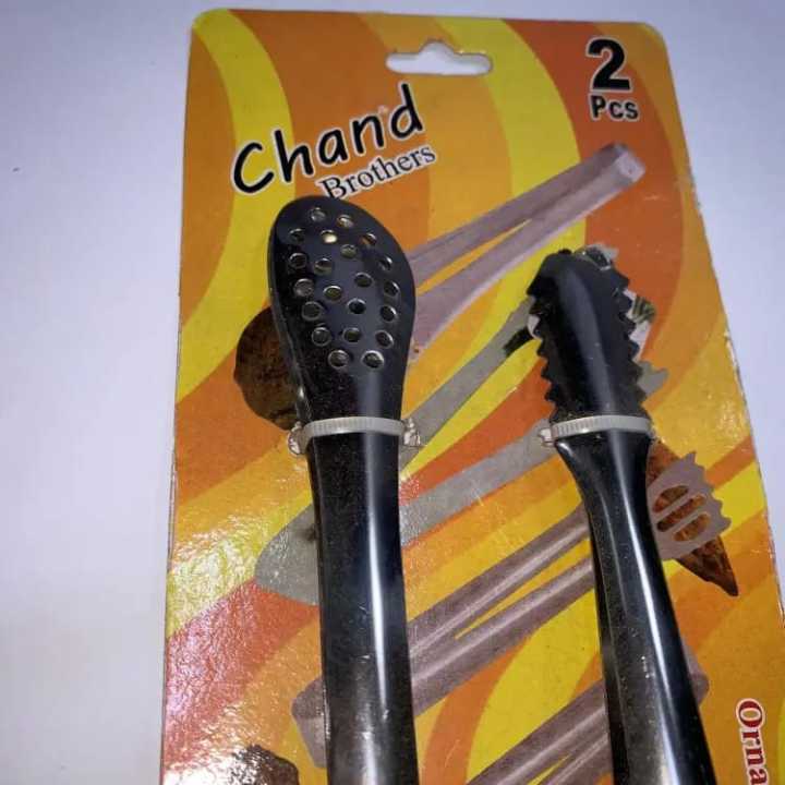 Serving%20Food%20Tongs%20Chimta%20BBQ%20Chimta%20Ice%20Chimta%20BBQ%20Tong%20Ice%20Tong%20Steel%20Stainless%20Steel%20Food%20Serving%20Tong%20Pack%20Of%202%20-%20Image%205
