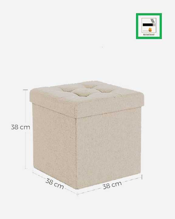 Beige%20Storage%20Ottoman,%20Padded%20Foldable%20Bench,%20Chest%20with%20Lid,%2040L%20Capacity,Fabric%20Storage%20Box%20&%20Sofa%20with%20Cloth%20Organizer%20Cubes%20Organizer%20with%20%20Holds%20up%20to%20300%20Kg%20For%20Bedroom,%20Hallway,%20Living%20Room,%20Dark%20Grey%20-%20Image%204