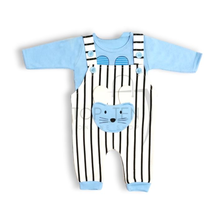 Baby%20boy%202%20Piece%20Linings%20Style%20Romper%20/%20Baby%20Bodysuit%20-%20Image%204