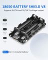 Dual 18650 Lithium Battery Shield Arduino raspberry pi Power Module. 