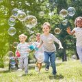 Space Rocket Bazooka Bubble Gun Electric Automatic Bubble Makers Bubbles Machine Toys Bazooka 2in1 Cap 8 & 36 Holes Bubble Gun Toy. 