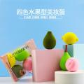 Huxia Beauty 4 Pcs Fruit Skin Friendly Soft Sponges Set  FP-468. 