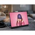 BTS lover/ BTS Art girl  Laptop Skin Vinyl Sticker Decal, 13 13.3 14 15 15.4 15.6 inch Laptop Skin Sticker Cover Art Decal Protector Fits All Laptops. 