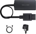 LiNKFOR N64 to HDMI Converter Adapter with Power Adapter and HDMI Cable HD Link Cable for N64 SNES to HDMI Converter GC to HDMI Adapter Compatible with N64 GC SNES. 