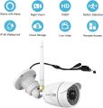 Outdoor Security Camera, wansview 1080P Wireless WiFi Home Survéillánce Waterproof Camera with Night Vision, Motion Deteçtion, Remote Access, Compatible with Alexa-W4, White. 
