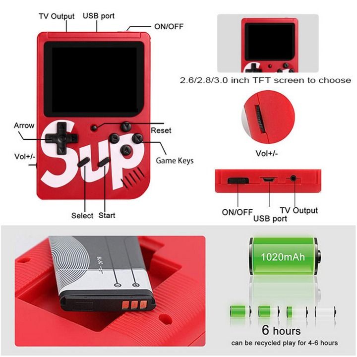 SUP%20Game%20Box%20Plus%20400%20in%201%20Retro%20Games%20UPGRADED%20VERSION%20mini%20Portable%20Console%20Handheld%20-%20Premium%20Version%20400%20In%201%20Sup%20Game%20with%203.0%20Inch%20Screen%20with%20TV%20/%20LCD%20Connector%20Pocket%20Game%20Boy%20Portable%20Video%20Game%20Box%20-%20Image%204