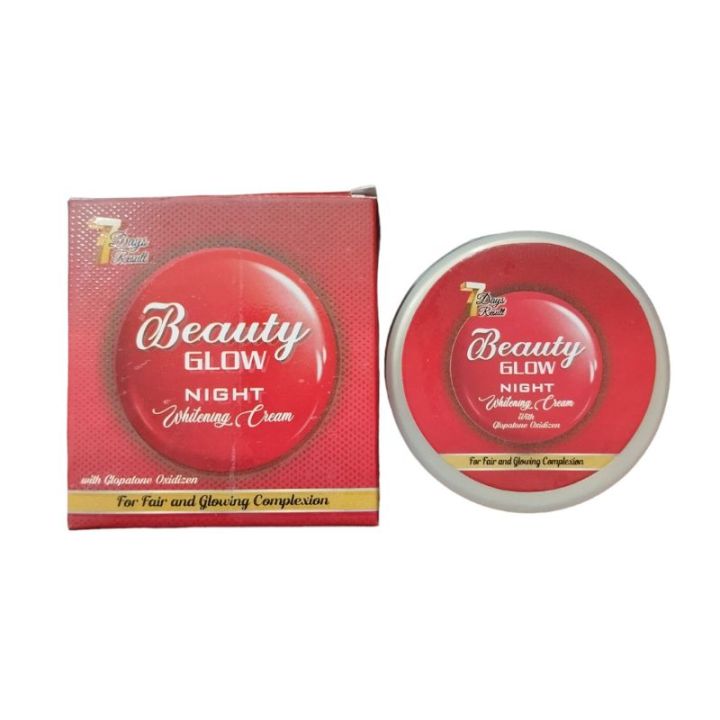 Beauty Glow Night Whitening Cream For Fair & Glowing Complexion - in 7 Days