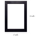 Picture Frames A4 Picture Size Wooden Wall Photo Frames 8x12 inches For Wall Decor. 