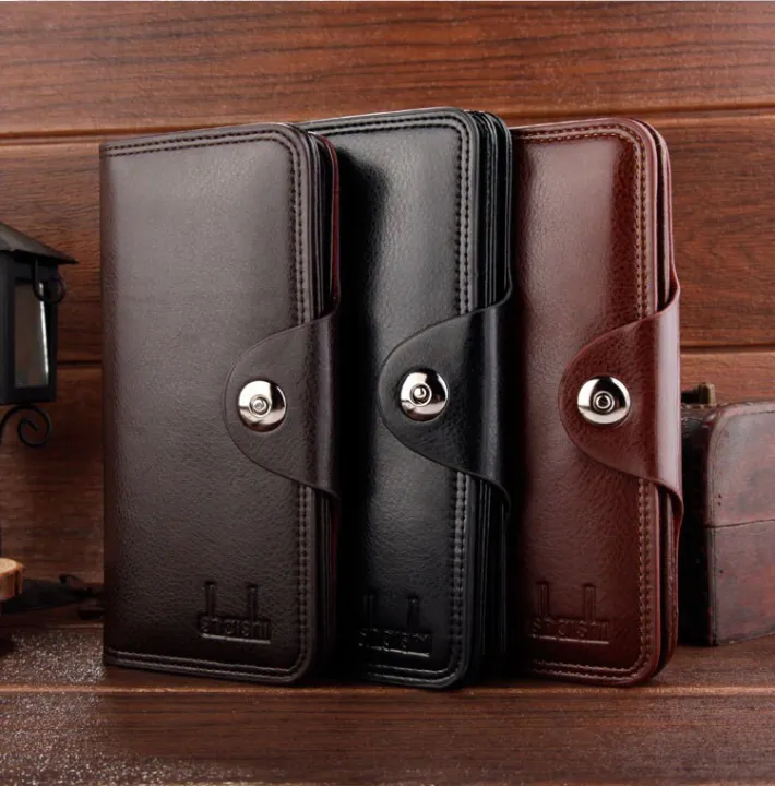 Long%20Wallet%20Personalized%20Fashion%20Leather%20Wallet%20Leisure%20Quality%20Pu%20Wallet%20-Brown%20-%20Image%203