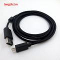 2X 2M USB Headphone Cable Audio Cable for Logitech G633 G633S Headset. 