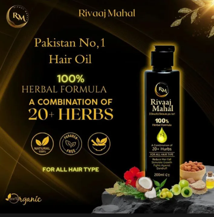 Rivaaj%20Mahal%20Hair%20Oil%20200%20Ml%20-%20Image%203