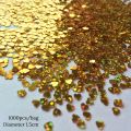 Wedding Decoration Golden Heart Star Confetti Scatter DIY Accessories Crafts Sequin Birthday Bachelor Party Table Supplies. 