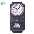 European Style Retro Wall Clock Hanging Living Room Bedroom Home Bar Decor. 