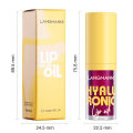 LANGMANNI brand 6-color transparent mirror lip gloss moisturizing lipstick plump light tone lip gloss. 