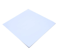 6 INCH WHITE SQUARE CAKE BASE/ BOARD SQUARE BASE PACK OF 10. 