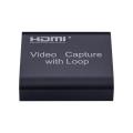 4K Graphics Capture Card HDMI To USB 3.0 Video Recorder Box For Video Recording. 