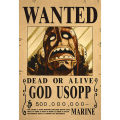 PinShang Kraft Paper Posters One Piece Luffy 1.5 Billion Bounty Wanted Posters Vintage Anime Wall Stickers. 
